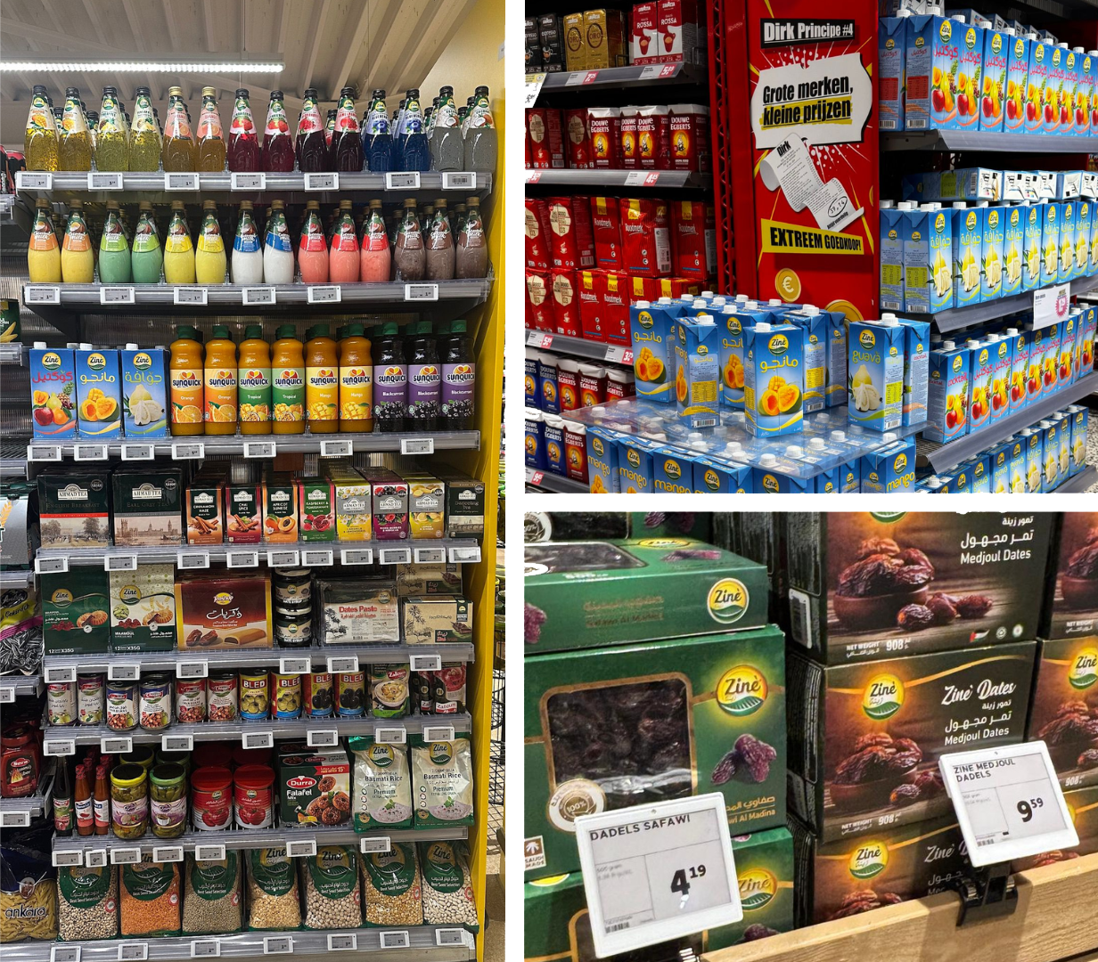 Zin&egrave; en andere merken van All4Trade in het assortiment van de supermarkt